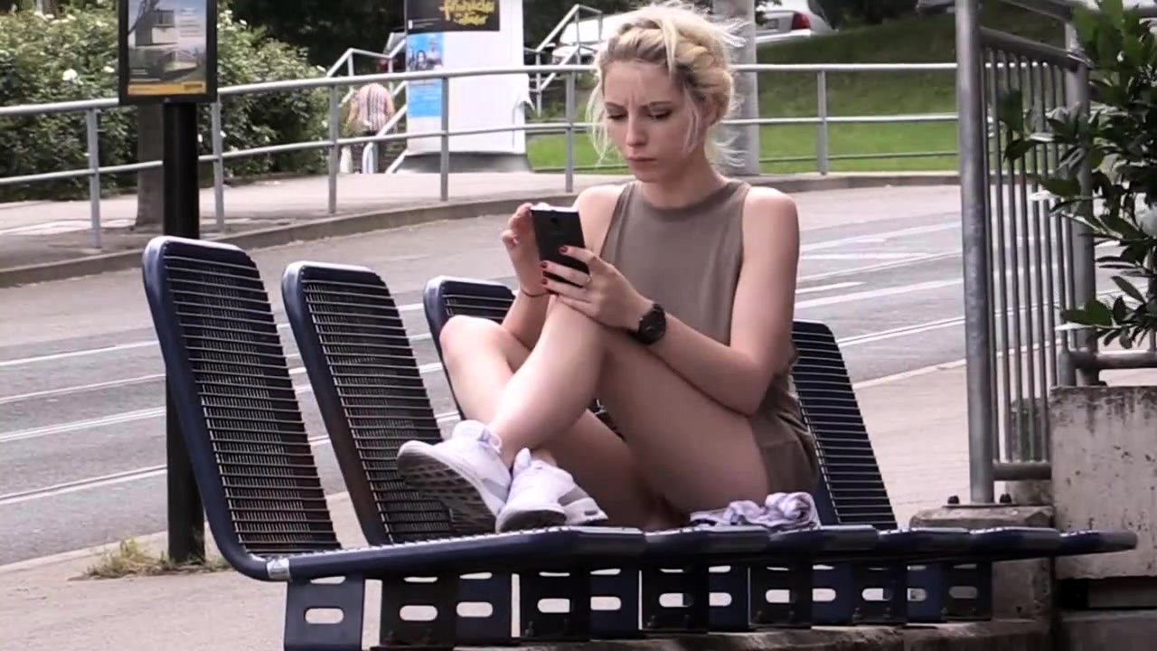 1280px x 720px - Pretty Blonde Teen Exposes Her Tight Slit In A Public Place Video @ Porn Lib
