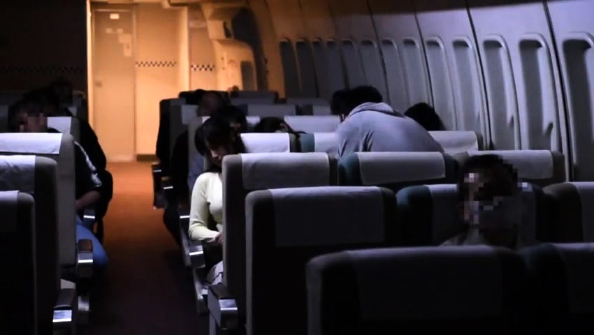 850px x 480px - Busty Japanese Wife Satisfies Her Desire For Cock On A Plane ...